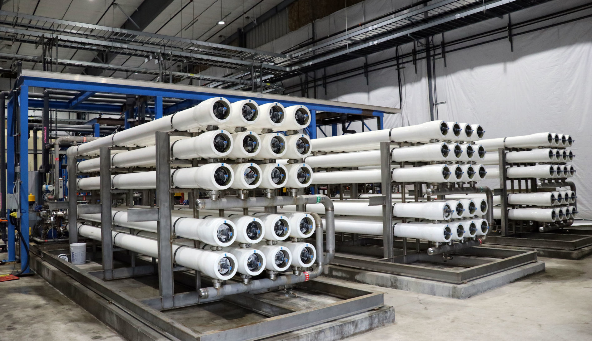 Jerritt Canyon water treatment plant - Reverse osmosis system